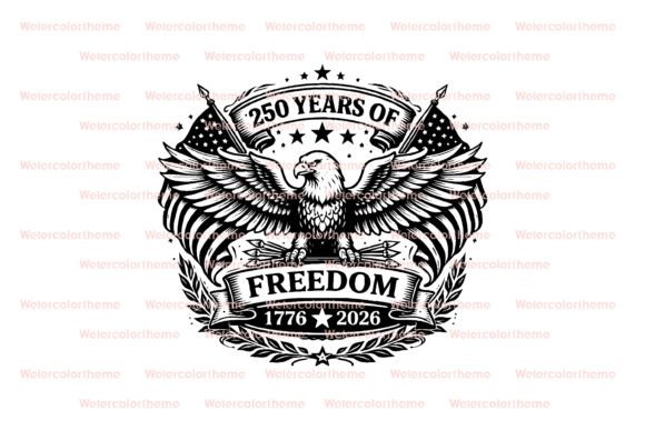 Download 250th Anniversary USA Flag Eagle SVG - Flag Collection