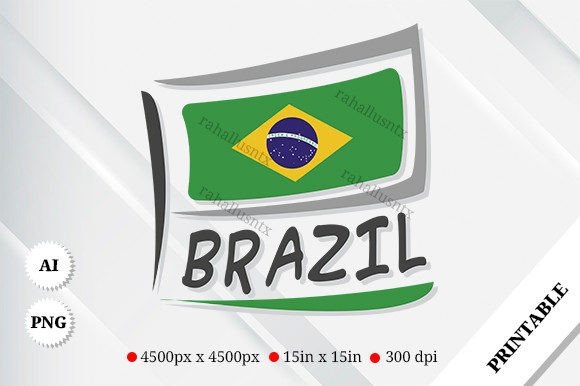 Download Brazil Flag Pride Logo - Flag Collection