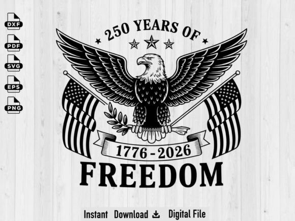 Download 250th Anniversary American Flag Eagle - Flag Collection