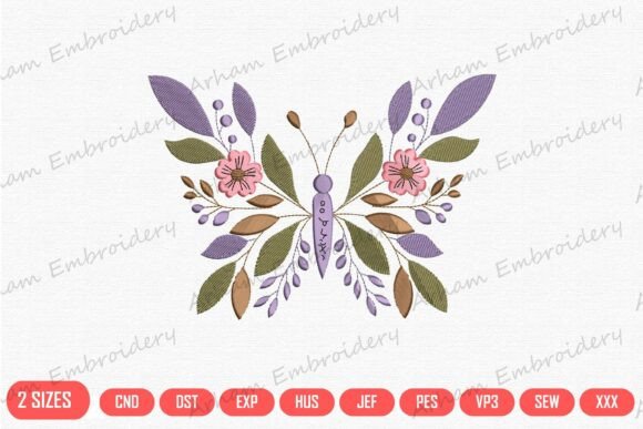 Download Boho Butterfly Floral Garden Bliss - Floral garden Collection