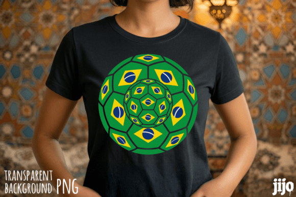Download Brazil Flag Soccer Football PNG - Flag Collection