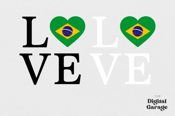 Download Brazil Flag, Love Brazil, SVG PNG - Flag Collection